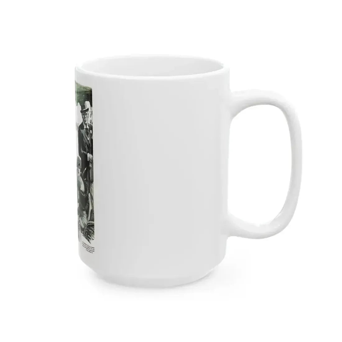 Among Those Present, Redbook, February 1935 - White Coffee Mug - Go Mug Yourself