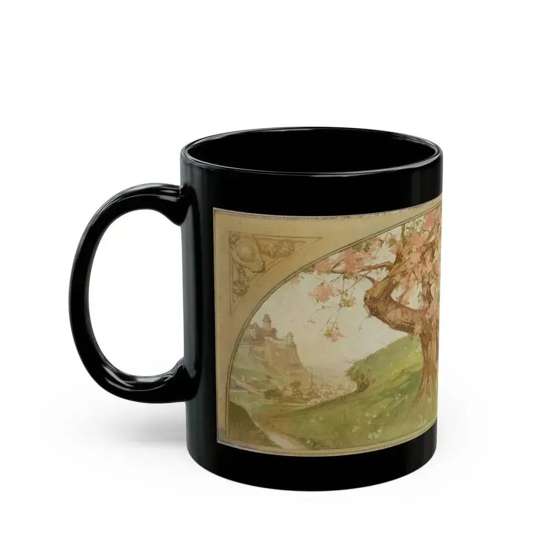 Amorous Young Couple - Black Coffee Mug - Go Mug Yourself