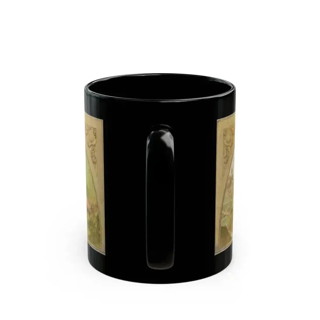 Amorous Young Couple - Black Coffee Mug - Go Mug Yourself