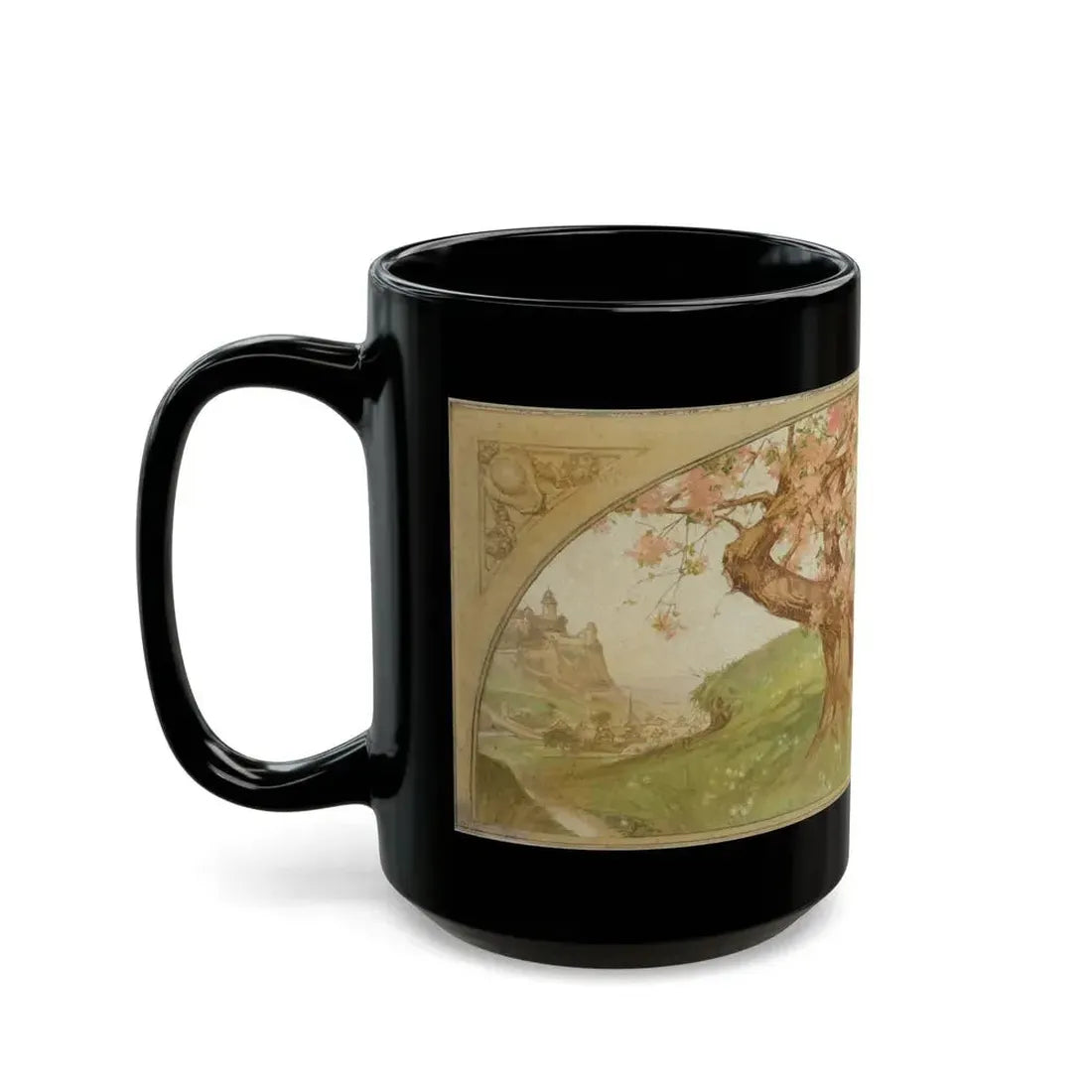 Amorous Young Couple - Black Coffee Mug - Go Mug Yourself