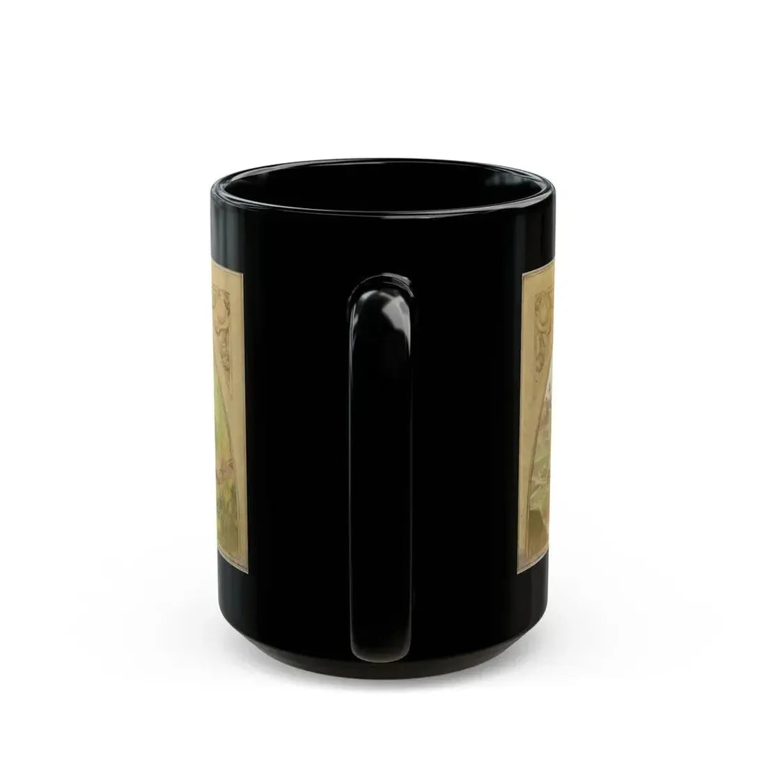 Amorous Young Couple - Black Coffee Mug - Go Mug Yourself