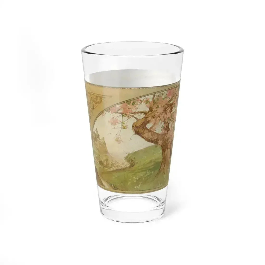 Amorous Young Couple (Magazine Illustration) Pint Glass 16oz - Go Mug Yourself