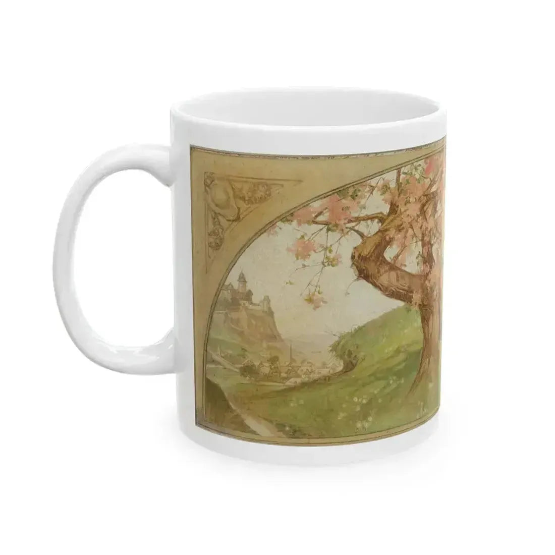 Amorous Young Couple - White Coffee Mug - Go Mug Yourself