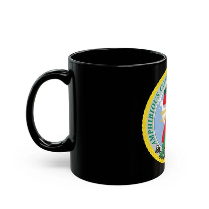 Amphibious Construction Bn 2 SeaBees (U.S. Navy) Black Coffee Mug-Go Mug Yourself