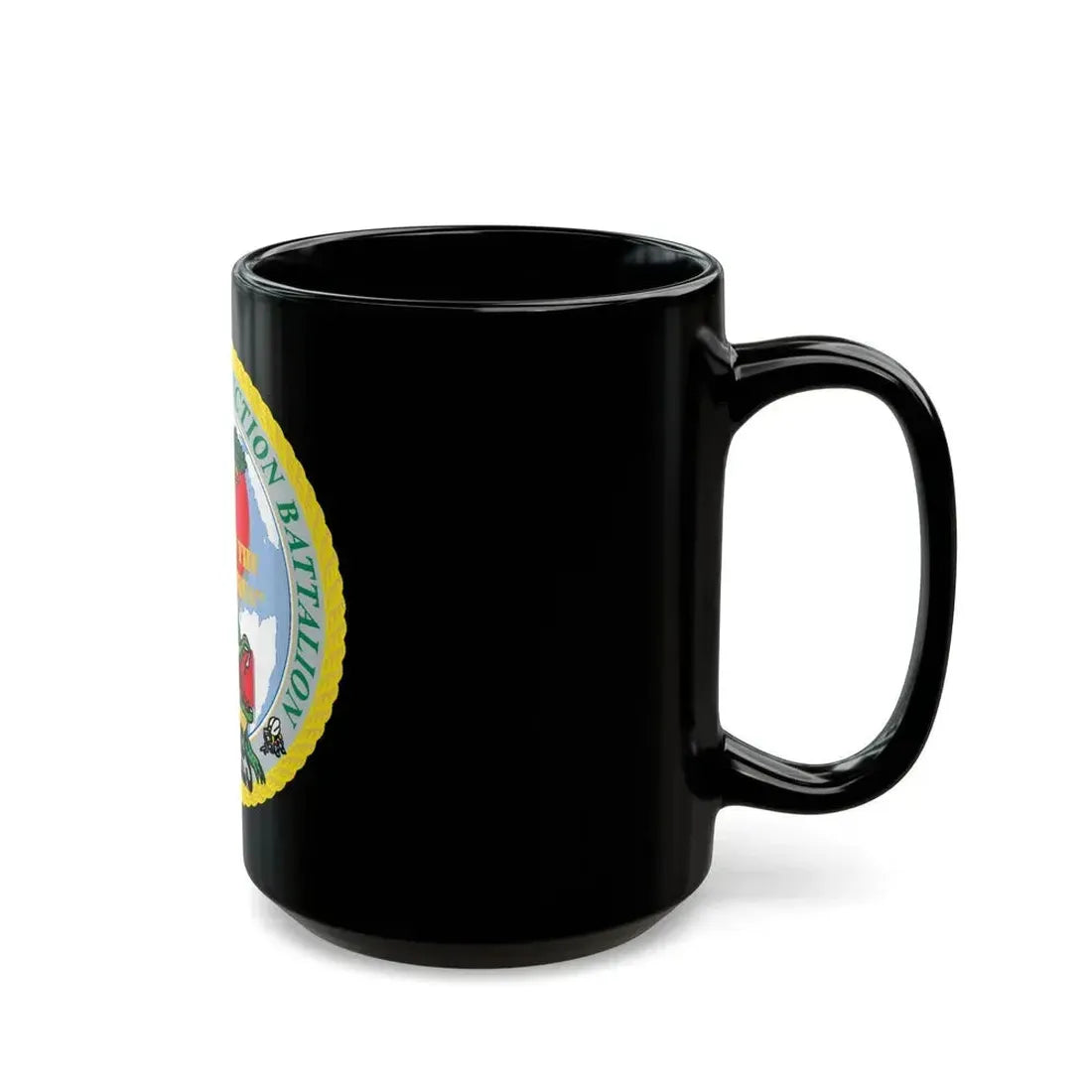 Amphibious Construction Bn 2 SeaBees (U.S. Navy) Black Coffee Mug - Go Mug Yourself