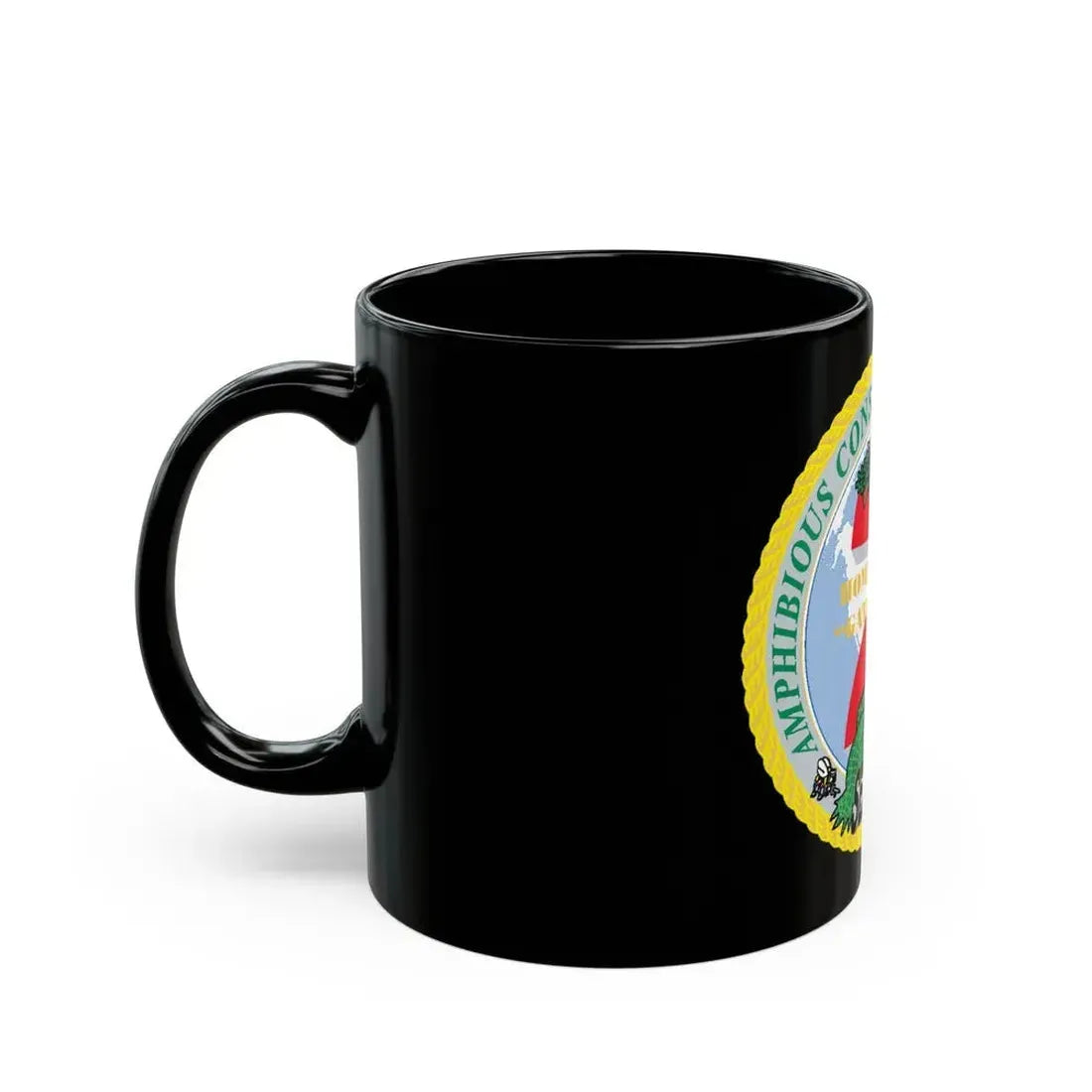 Amphibious Construction Bn 2 SeaBees (U.S. Navy) Black Coffee Mug - Go Mug Yourself