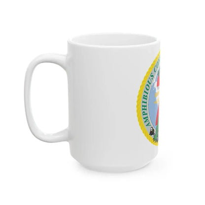 Amphibious Construction Bn 2 SeaBees (U.S. Navy) White Coffee Mug - Go Mug Yourself