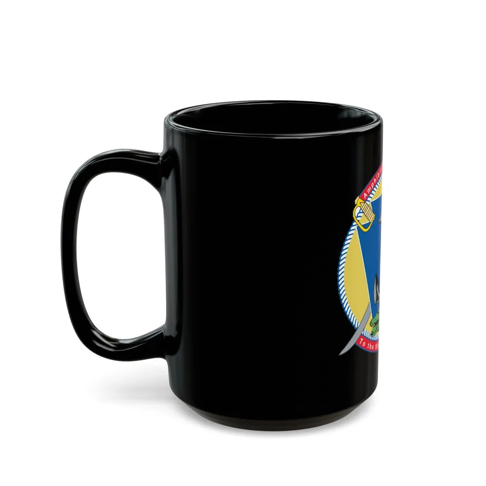 Amphibious Sq 6 (U.S. Navy) Black Coffee Mug-Go Mug Yourself