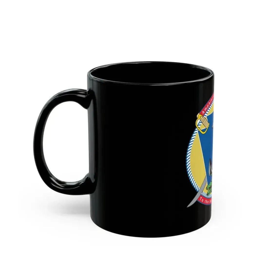 Amphibious Sq 6 (U.S. Navy) Black Coffee Mug - Go Mug Yourself