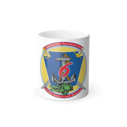 Amphibious Sq 6 (U.S. Navy) Color Changing Mug 11oz Default Title 11oz - Go Mug Yourself