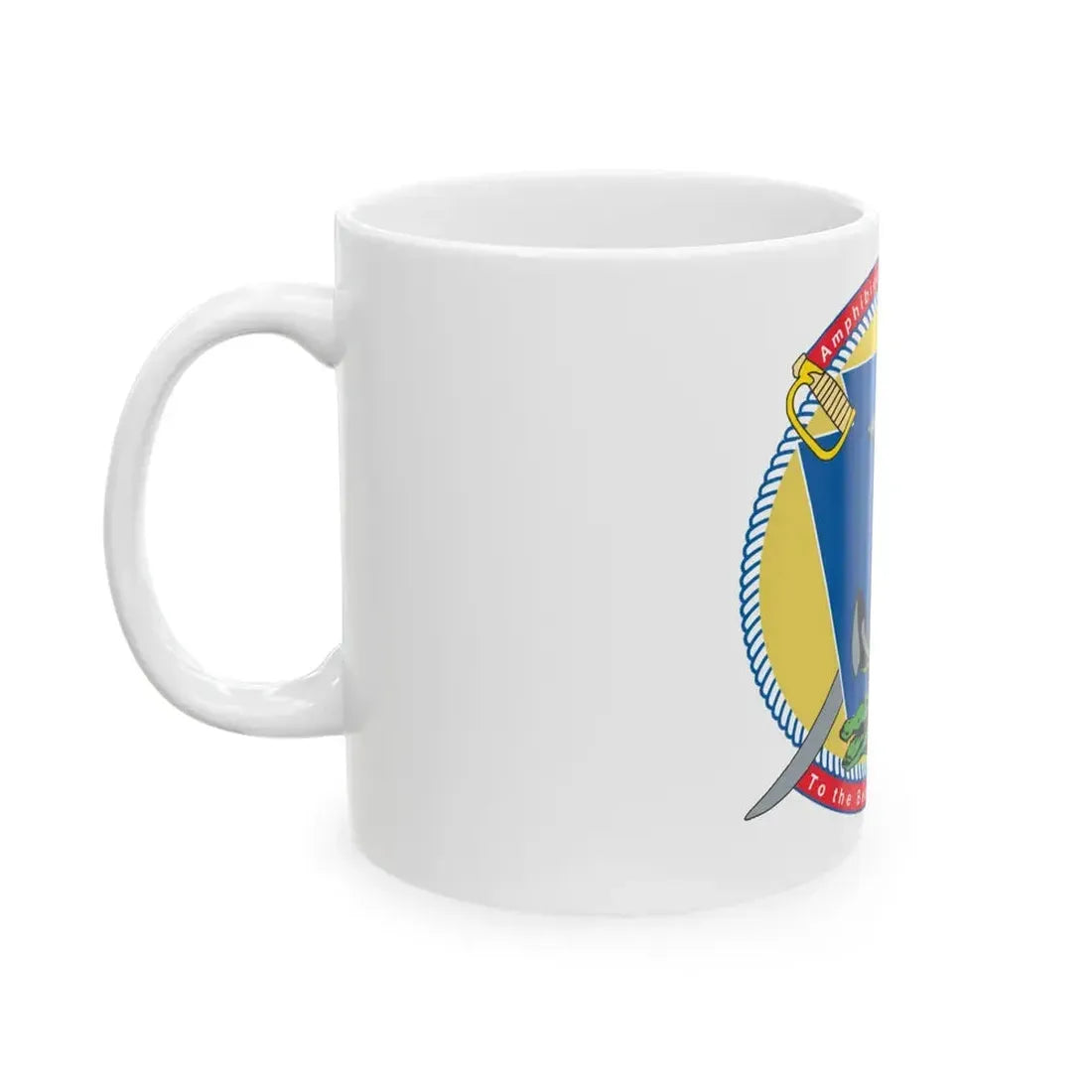 Amphibious Sq 6 (U.S. Navy) White Coffee Mug - Go Mug Yourself