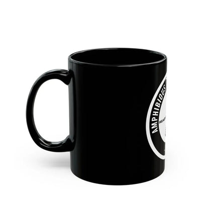 Amphibious Squadron 2 Ready To Strike BW (U.S. Navy) Black Coffee Mug - Go Mug Yourself