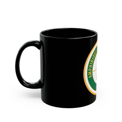 Amphibious Squadron 2 Ready To Strike (U.S. Navy) Black Coffee Mug-Go Mug Yourself