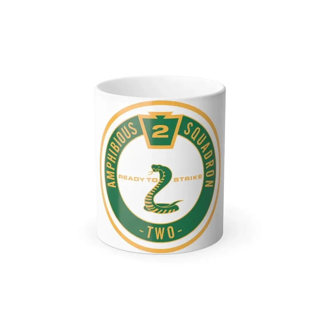 Amphibious Squadron 2 Ready To Strike (U.S. Navy) Color Changing Mug 11oz Default Title 11oz - Go Mug Yourself