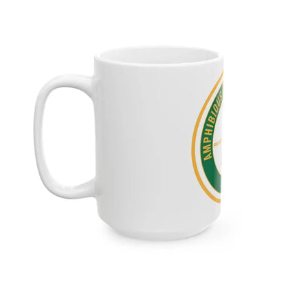 Amphibious Squadron 2 Ready To Strike (U.S. Navy) White Coffee Mug - Go Mug Yourself