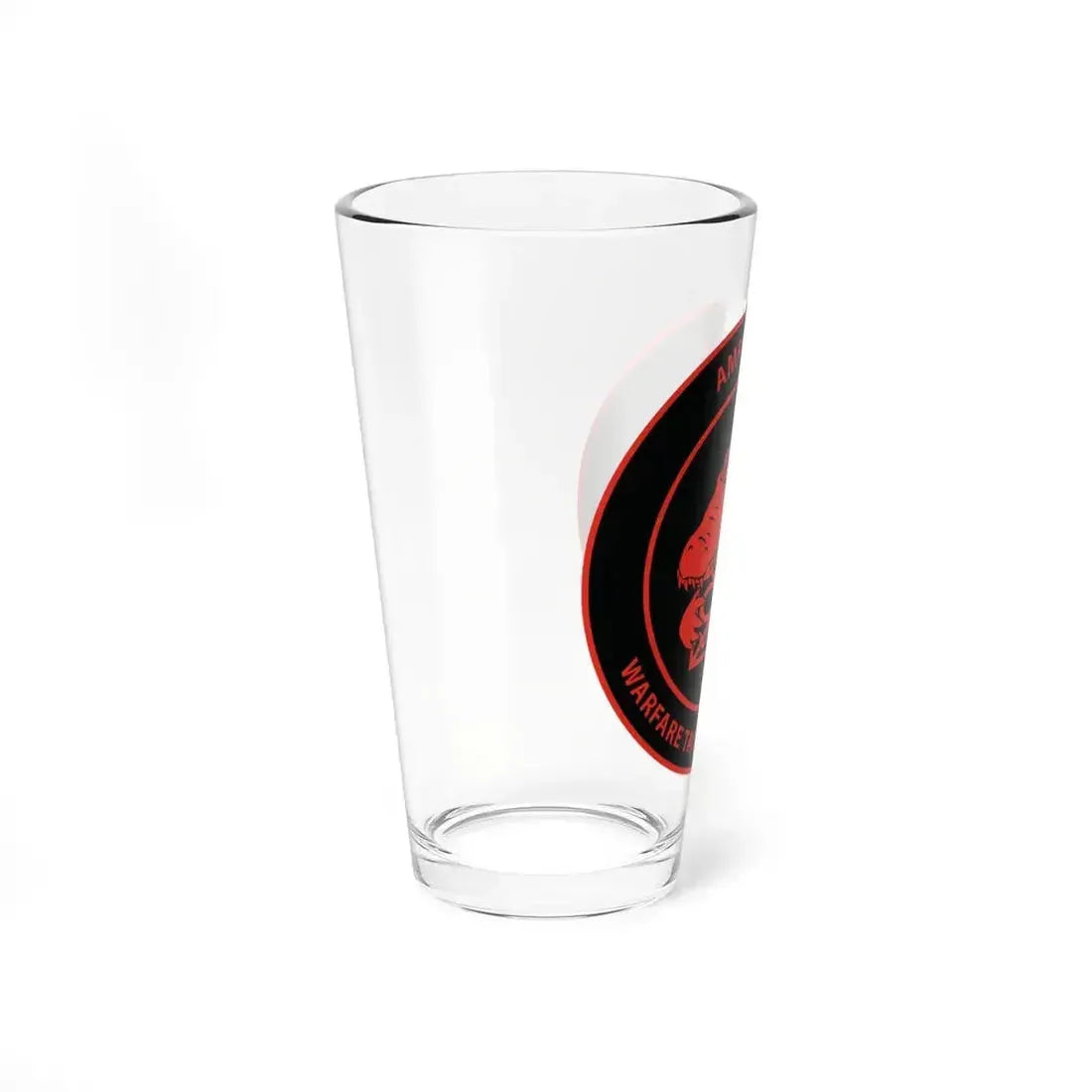 Amphibious Warfare Tactics Instructor AMW WTI (U.S. Navy) Pint Glass 16oz - Go Mug Yourself