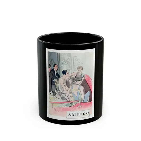 Ampico, 1928 - Black Coffee Mug 11oz - Go Mug Yourself