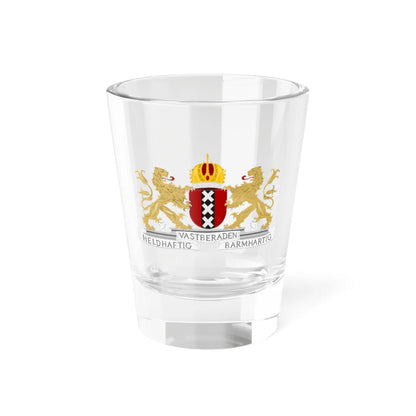 Amsterdam wapen (Netherlands) (Coat of Arms) Shot Glass 1.5oz 1.5oz - Go Mug Yourself