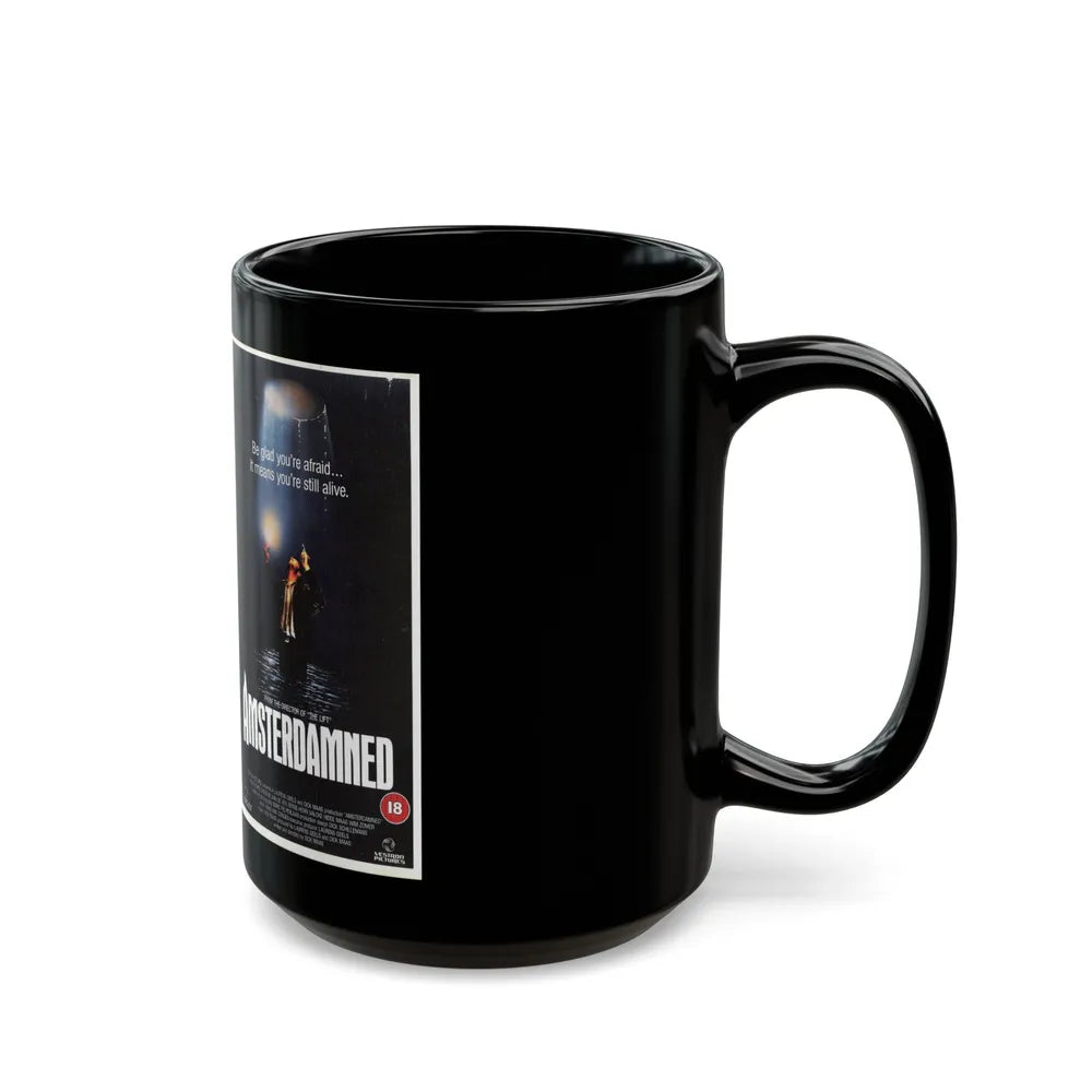 AMSTERDAMNED VERSION 2 (VHS COVER) - Black Coffee Mug-Go Mug Yourself