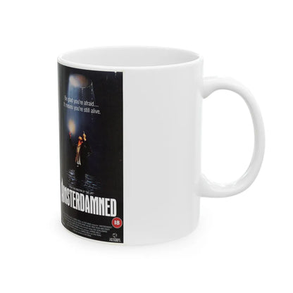 AMSTERDAMNED VERSION 2 (VHS COVER) - White Coffee Mug-Go Mug Yourself