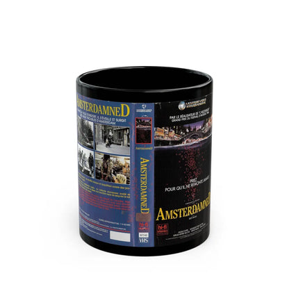 AMSTERDAMNED VERSION 3 (VHS COVER) - Black Coffee Mug-11oz-Go Mug Yourself