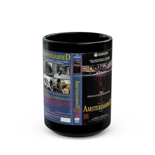 AMSTERDAMNED VERSION 3 (VHS COVER) - Black Coffee Mug 15oz - Go Mug Yourself
