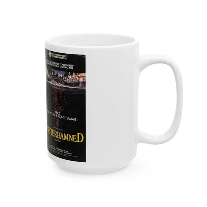 AMSTERDAMNED VERSION 3 (VHS COVER) - White Coffee Mug - Go Mug Yourself