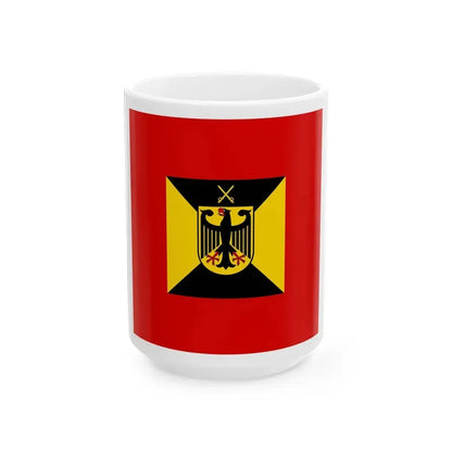 Amtschef Heeresamt 1973-1995 (Germany) White Coffee Mug 15oz - Go Mug Yourself