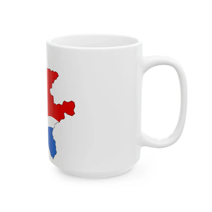 Amur-obl-geo-stub (Russia) White Coffee Mug - Go Mug Yourself