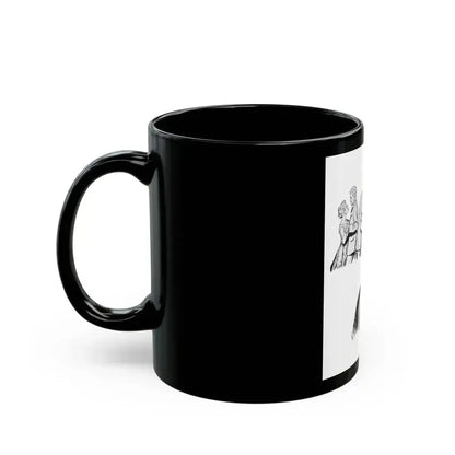 An Absolutely Perfect Man by Harriett Pratt, Woman magazine, 1957 - Black Coffee Mug - Go Mug Yourself
