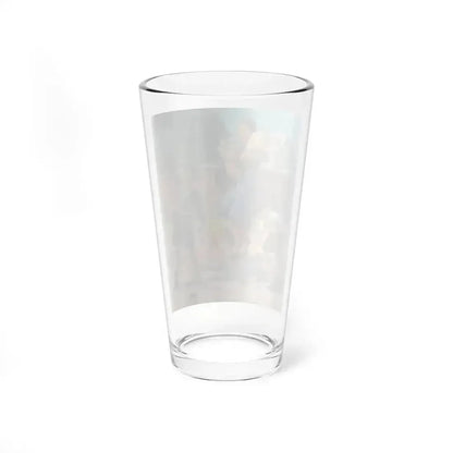An Accident in the Cross Walk (Magazine Illustration) Pint Glass 16oz - Go Mug Yourself