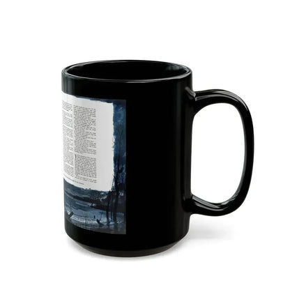 An Act Of Faith (1), Cosmopolitan, May 1953 - Black Coffee Mug - Go Mug Yourself