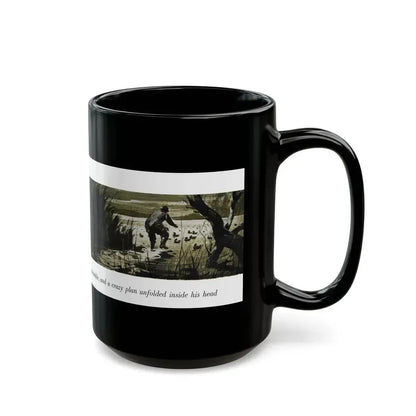 An Act Of Faith (2), Cosmopolitan, May 1953 - Black Coffee Mug - Go Mug Yourself