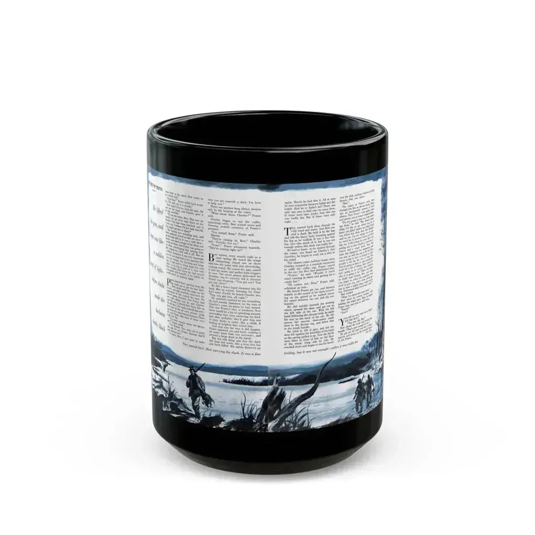 An Act Of Faith (3), Cosmopolitan, May 1953 - Black Coffee Mug 15oz - Go Mug Yourself