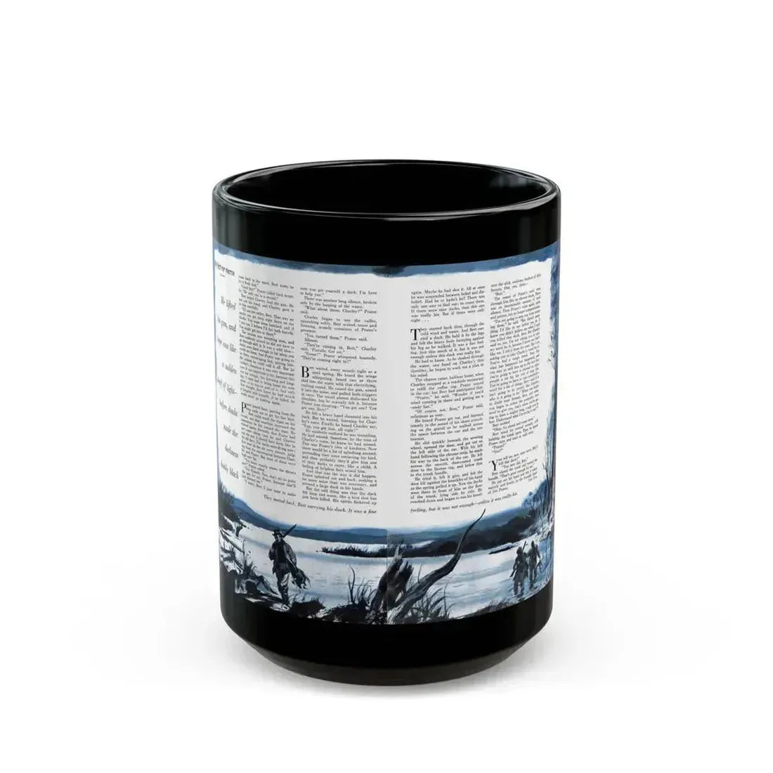 An Act Of Faith (3), Cosmopolitan, May 1953 - Black Coffee Mug 15oz - Go Mug Yourself