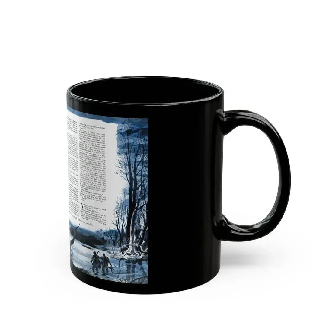 An Act Of Faith (3), Cosmopolitan, May 1953 - Black Coffee Mug - Go Mug Yourself