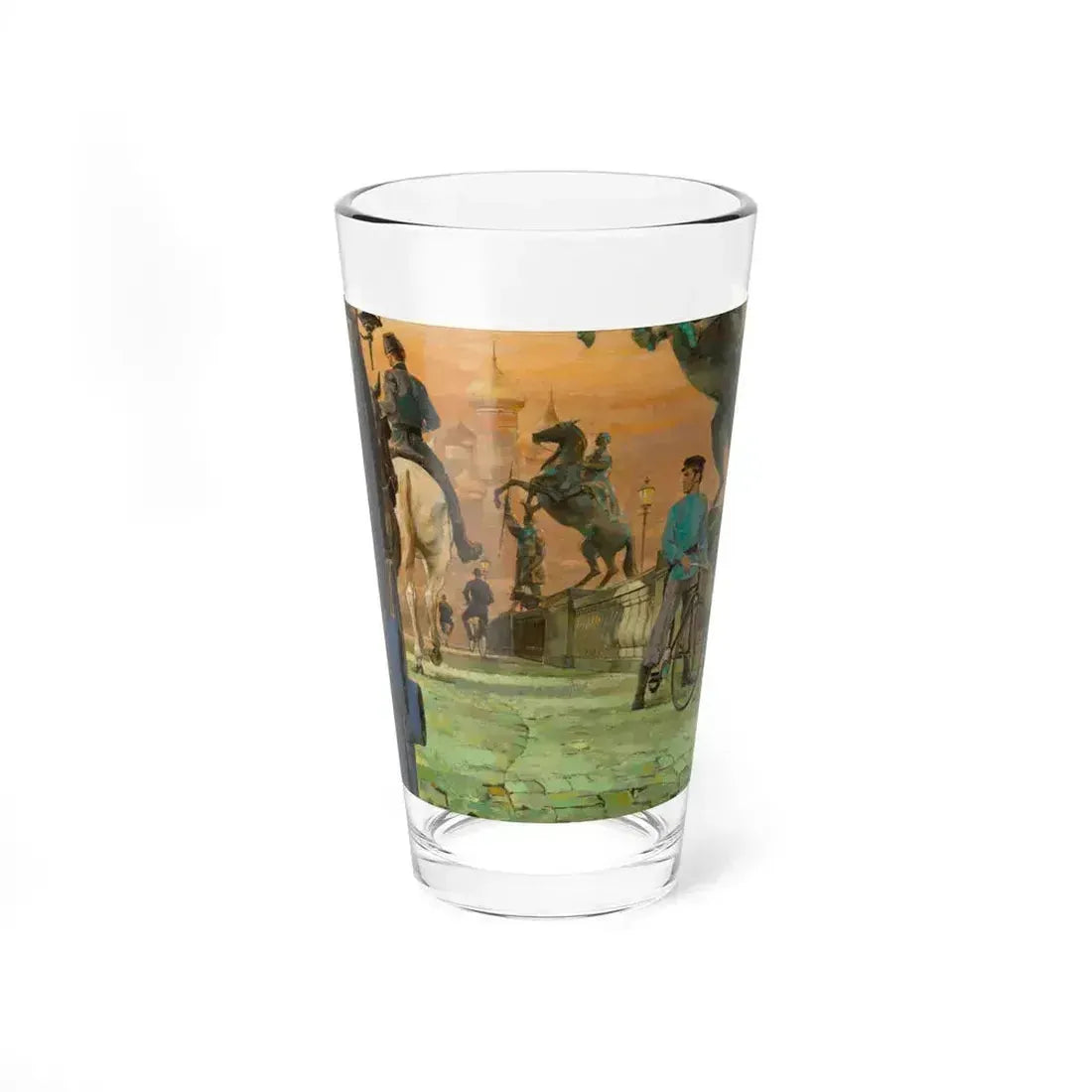 An Affair of Destiny, Saturday Evening Post interior illustration (Magazine Illustration) Pint Glass 16oz 16oz - Go Mug Yourself