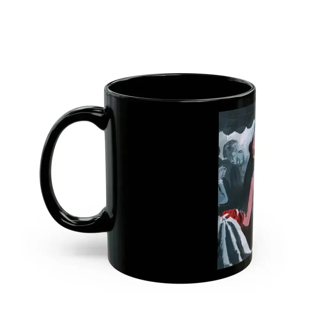 An Affair of State, part 2, Collier's, August 14, 1948 - Black Coffee Mug - Go Mug Yourself