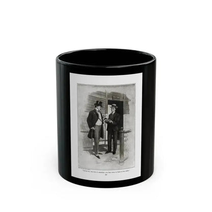 An Also Ran (1), RedBook magazine, September 1905 - Black Coffee Mug 11oz - Go Mug Yourself