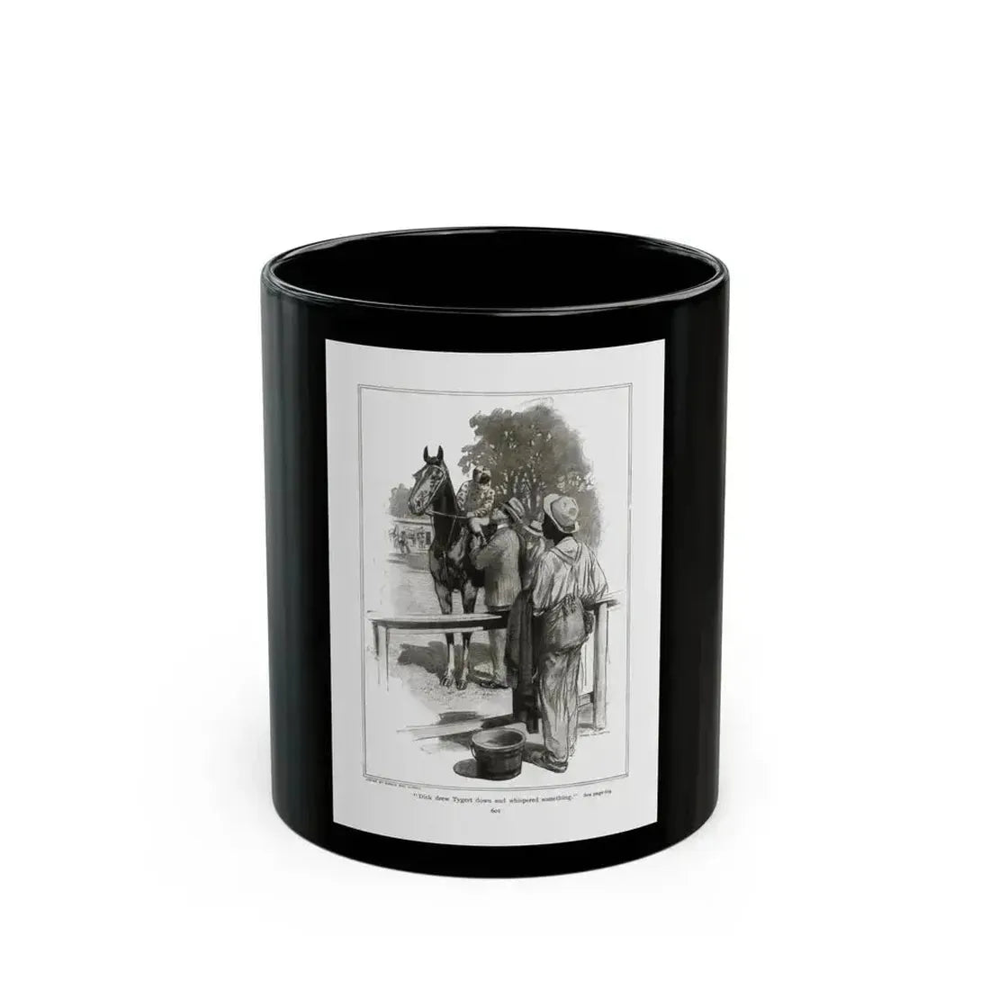 An Also Ran (2), RedBook magazine, September 1905 - Black Coffee Mug 11oz - Go Mug Yourself