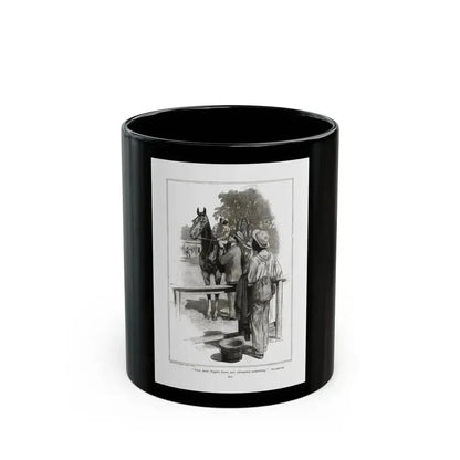An Also Ran (2), RedBook magazine, September 1905 - Black Coffee Mug 11oz - Go Mug Yourself