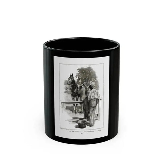 An Also Ran (2), RedBook magazine, September 1905 - Black Coffee Mug 11oz - Go Mug Yourself