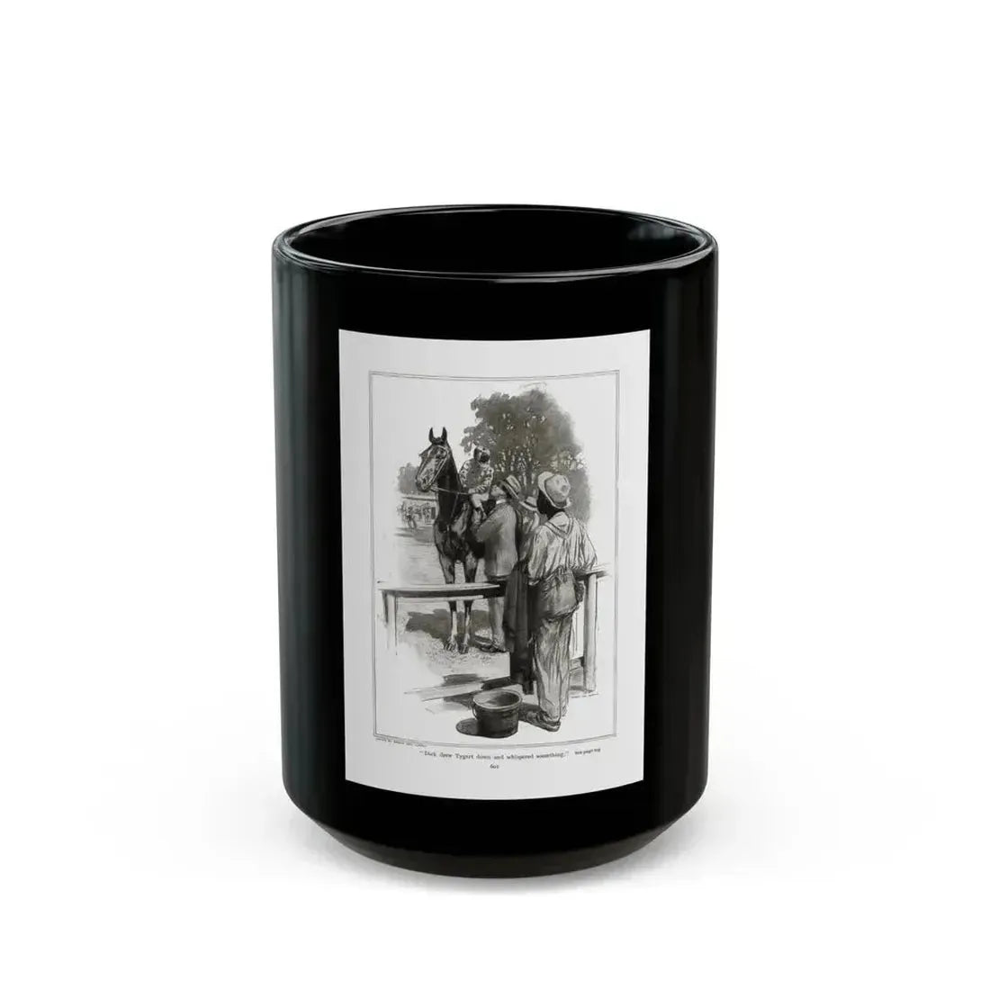 An Also Ran (2), RedBook magazine, September 1905 - Black Coffee Mug 15oz - Go Mug Yourself