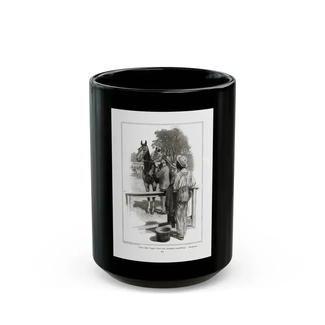 An Also Ran (2), RedBook magazine, September 1905 - Black Coffee Mug 15oz - Go Mug Yourself