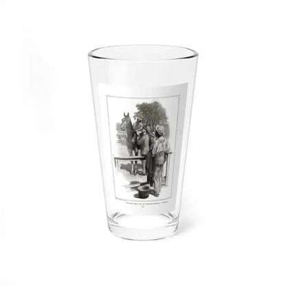 An Also Ran (2), RedBook magazine, September 1905 (Magazine Illustration) Pint Glass 16oz 16oz - Go Mug Yourself