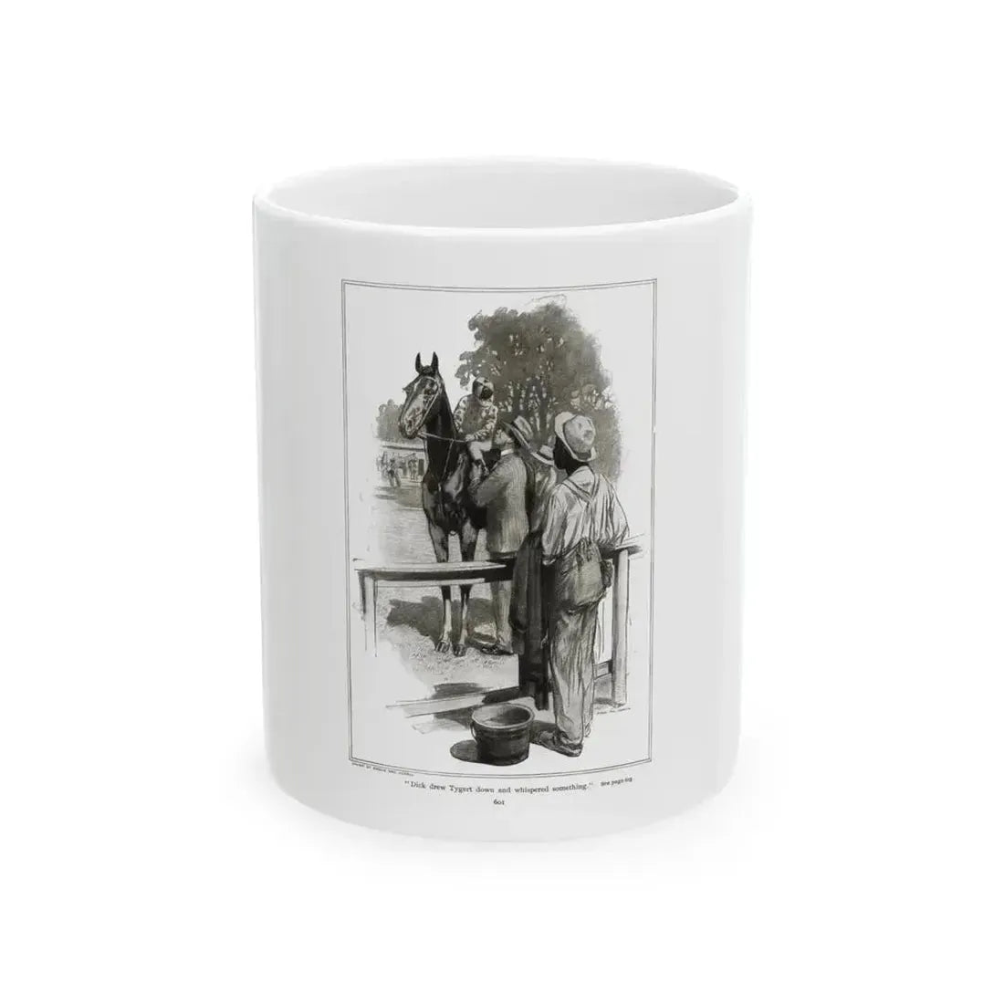 An Also Ran (2), RedBook magazine, September 1905 - White Coffee Mug 11oz - Go Mug Yourself
