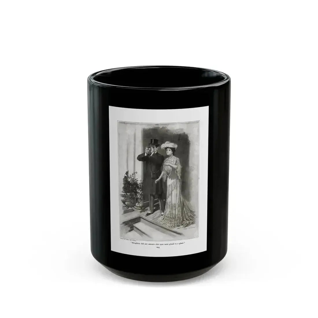 An Also Ran (3), RedBook magazine, September 1905 - Black Coffee Mug 15oz - Go Mug Yourself