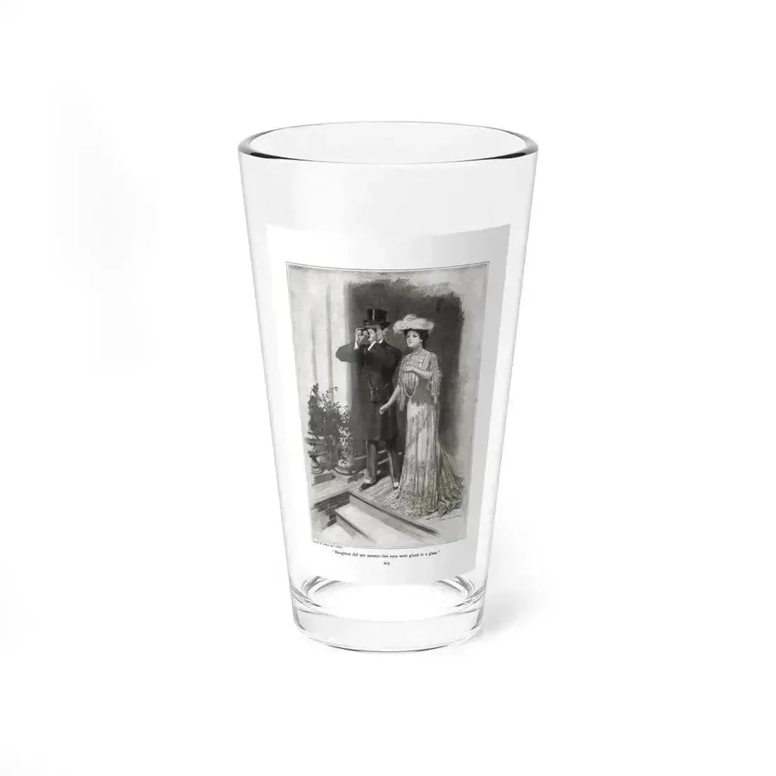 An Also Ran (3), RedBook magazine, September 1905 (Magazine Illustration) Pint Glass 16oz 16oz - Go Mug Yourself