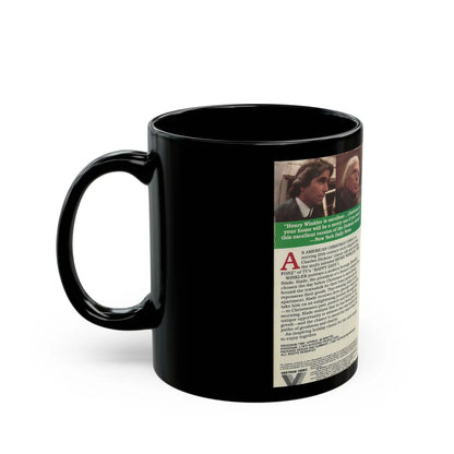 AN AMERICAN CHRISTMAS CAROL HENRY WINKLER (VHS COVER) - Black Coffee Mug-Go Mug Yourself