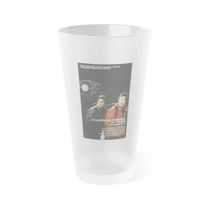 AN AMERICAN WEREWOLF IN LONDON 1981 Movie Poster - Frosted Pint Glass 16oz Default Title - Go Mug Yourself
